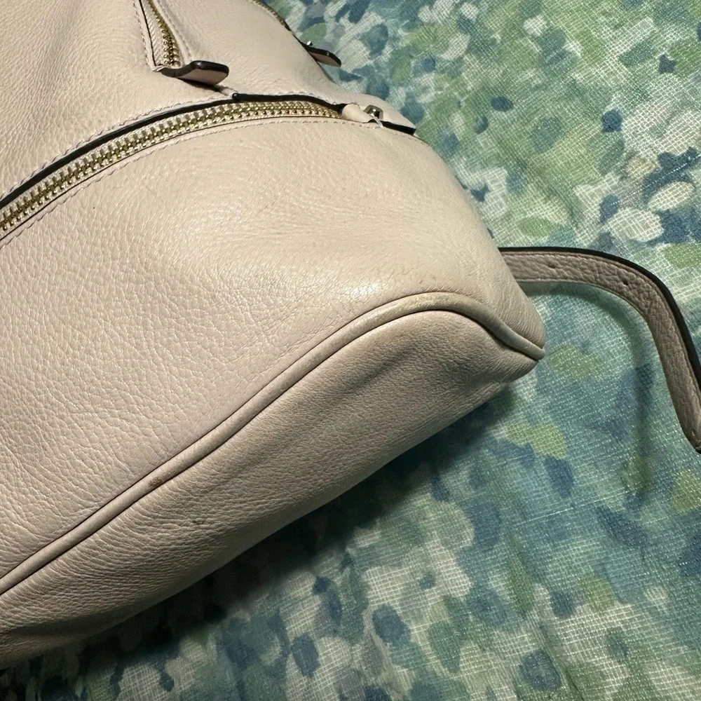 Michael Kors Rhea Pebbled Leather Small Backback